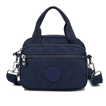 Load image into Gallery viewer, Functional Multi-Compartment Solid Color Handbag
