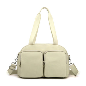 Ladies Solid Color Tote Bag