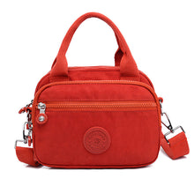 Load image into Gallery viewer, Functional Multi-Compartment Solid Color Handbag
