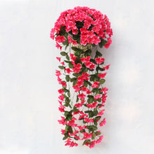 Load image into Gallery viewer, Vivid Artificial Hanging Orchid Bunch
