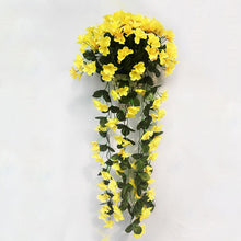 Load image into Gallery viewer, Vivid Artificial Hanging Orchid Bunch
