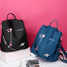 Load image into Gallery viewer, Waterproof Embroidered Backpack
